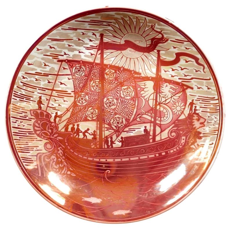 William De Morgan Charger_